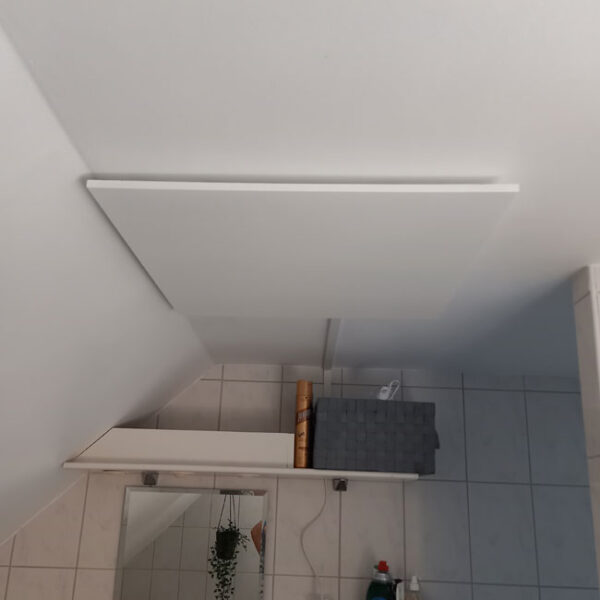 infrarood paneel vierkant plafond badkamer