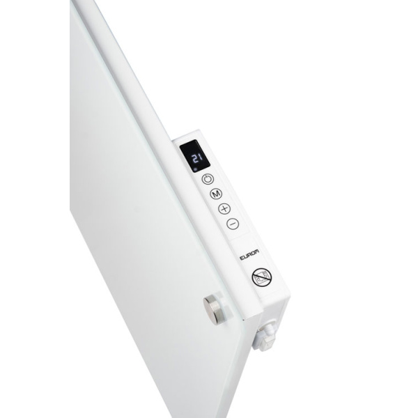 Eurom infrarood paneel wit glasplaat 300 watt display