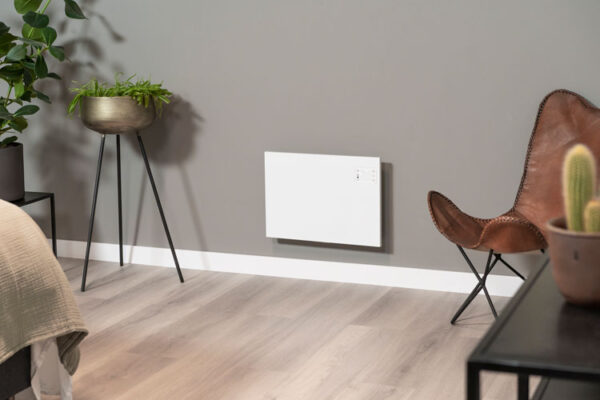 Eurom infrarood paneel wit vrijstaand 650watt woonkamer